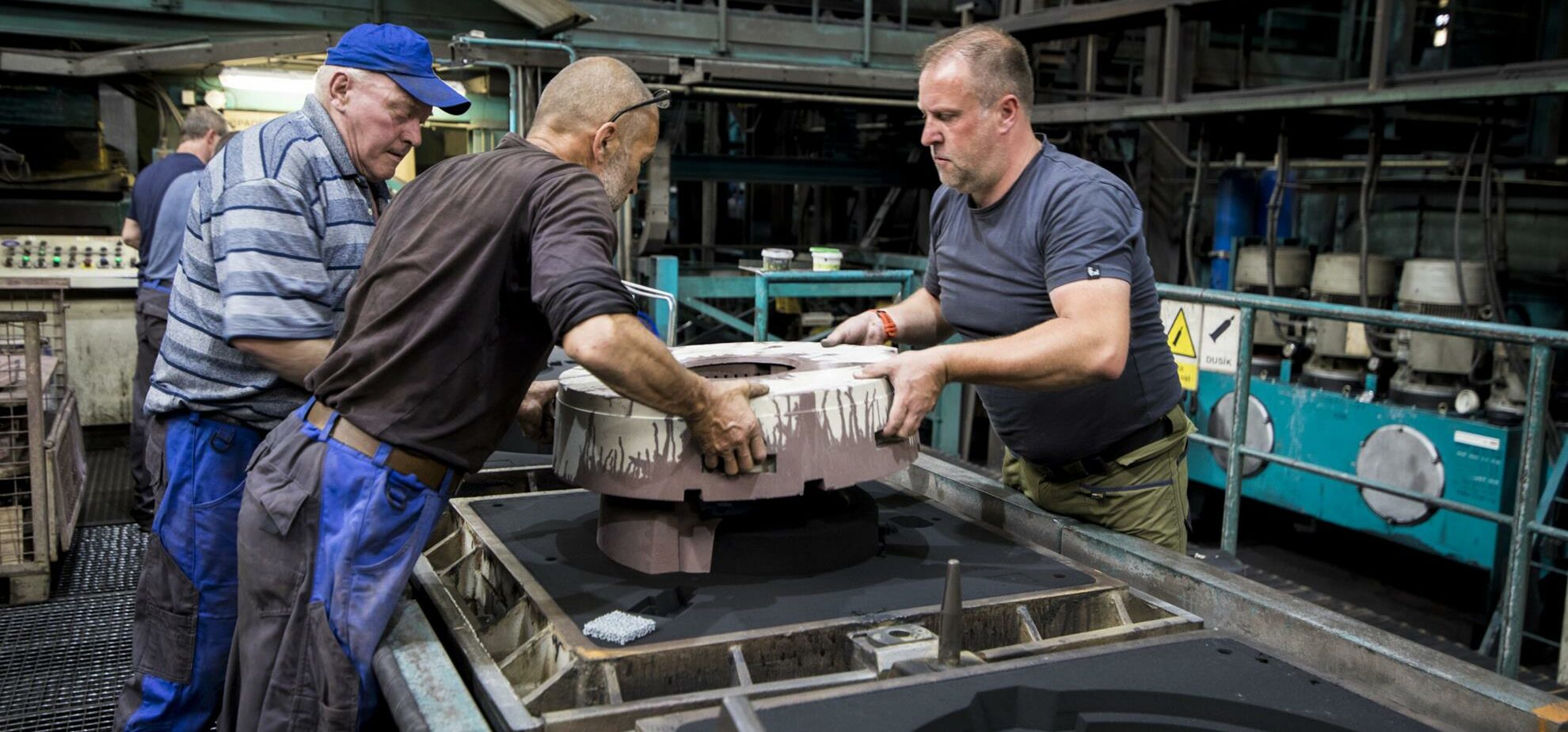 Proces formování na formovací lince