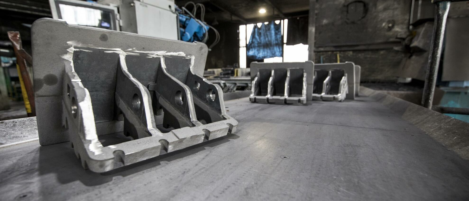 Manipulace s odlitky po výrobě